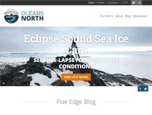 Tablet Screenshot of oceansnorth.org